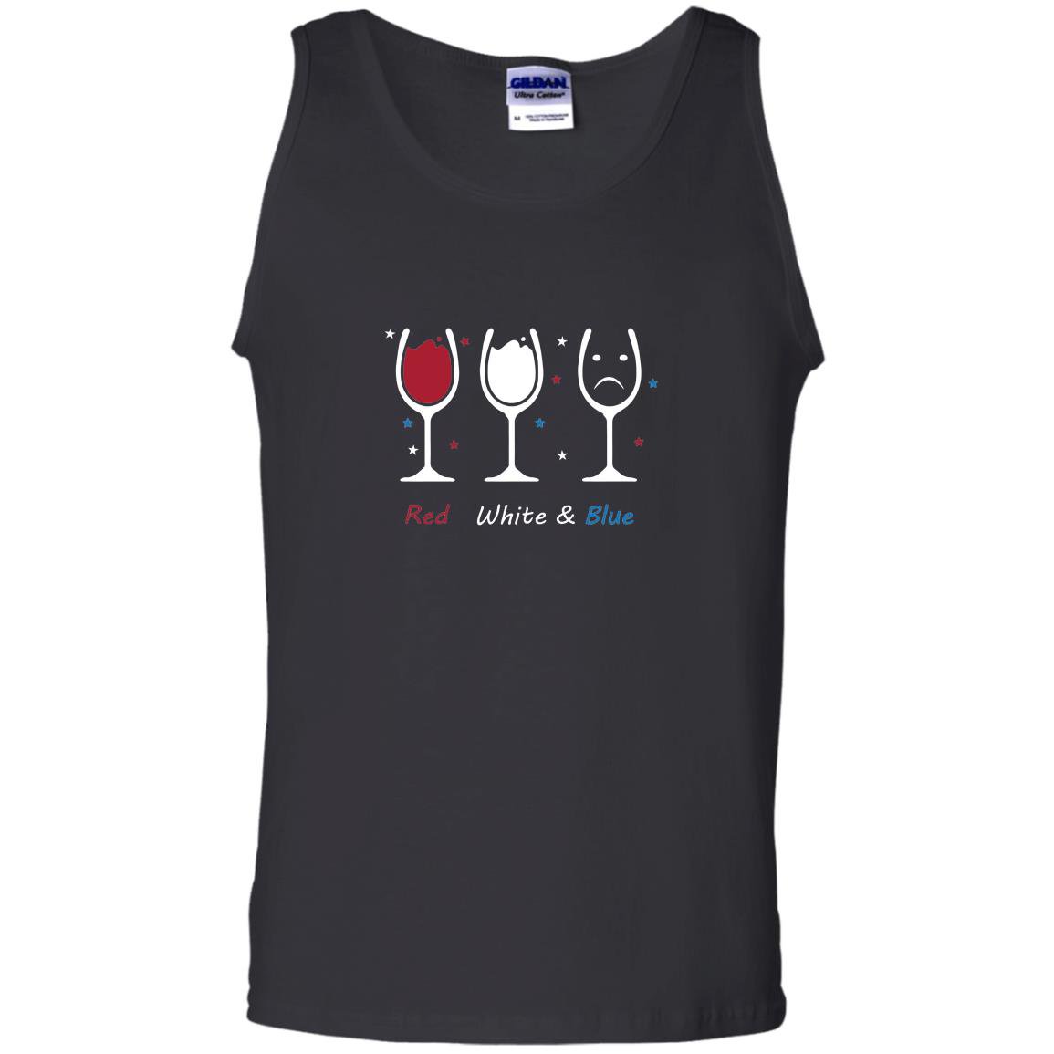 Funny wine glass Tank Top