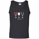 Funny wine glass Tank Top