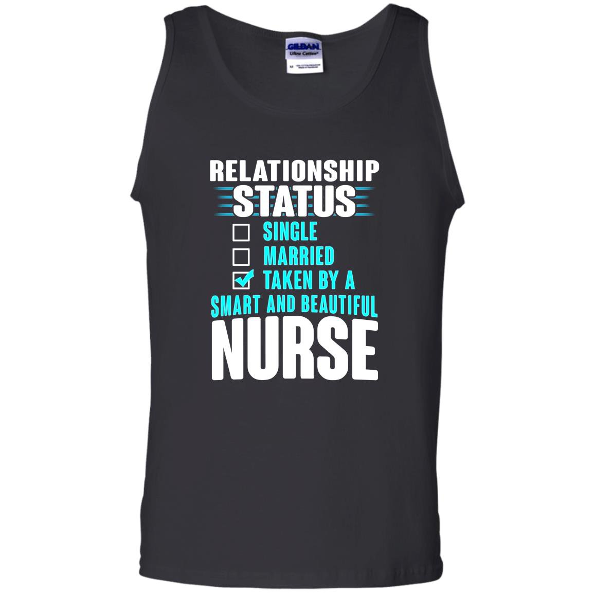 Relationship status taken by a smart beautiful nurse Tank Top
