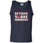 Retired nurse like a regular nurse only way happier Tank Top