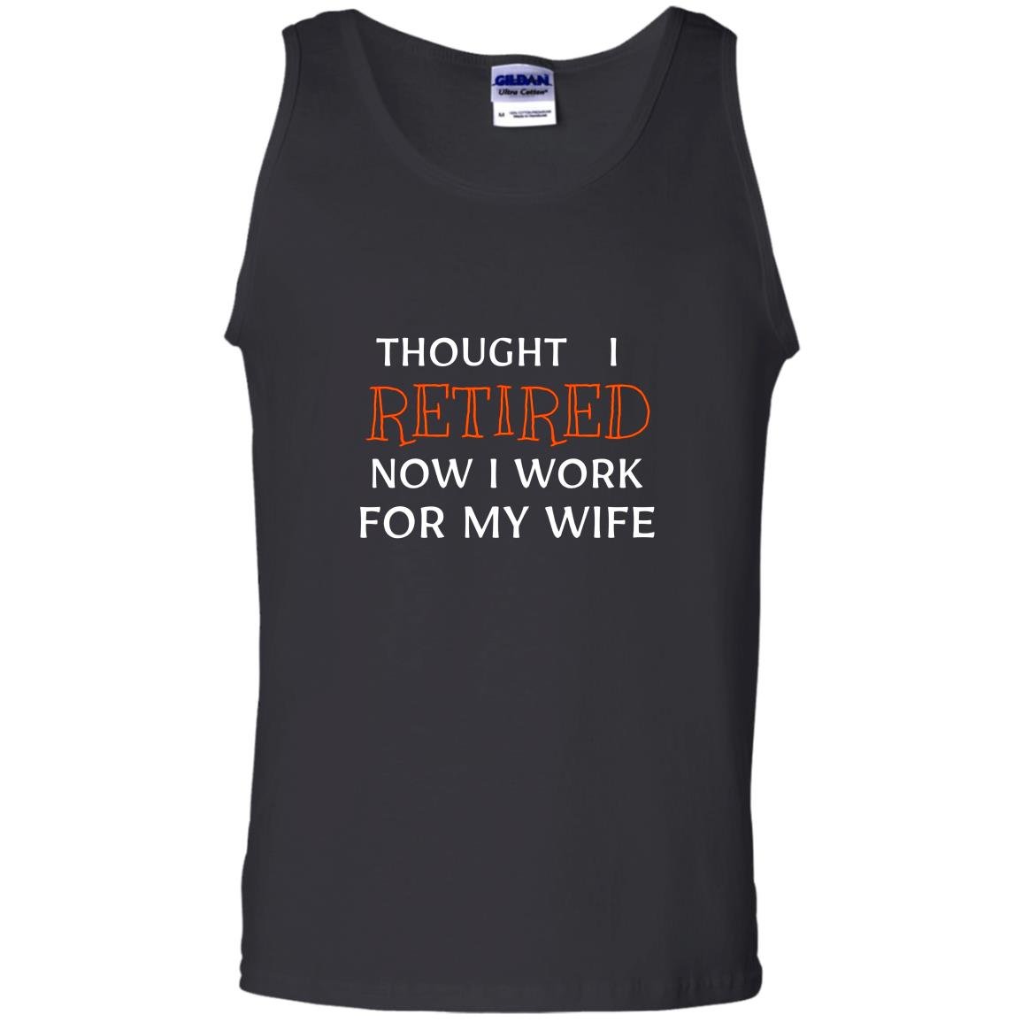 Retirement celebrate funny end work bossy wife gift Tank Top