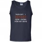 Retirement celebrate funny end work bossy wife gift Tank Top