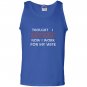 Retirement celebrate funny end work bossy wife gift Tank Top