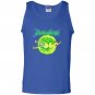 Rick morty portal glow lightning logo Tank Top