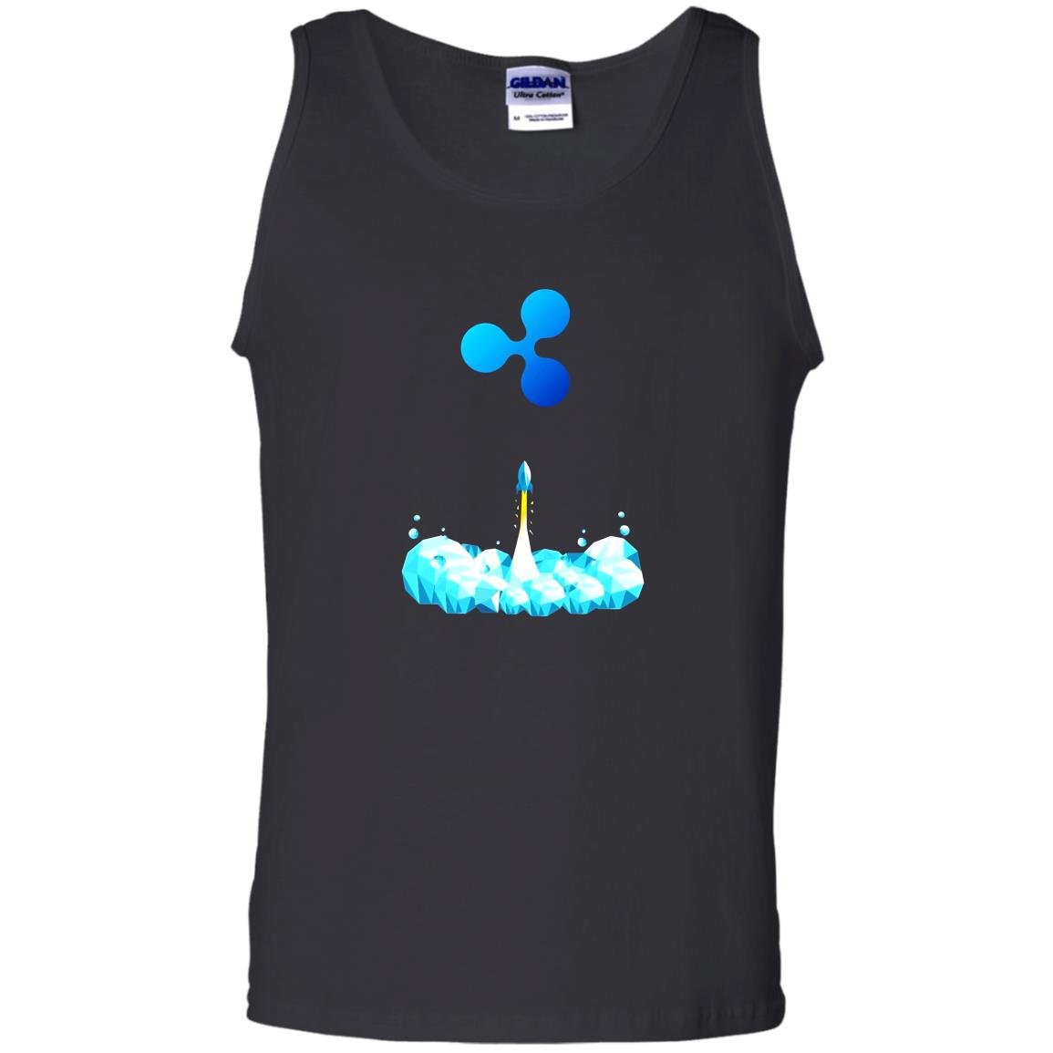 Ripple to the moon xrp crypto currency Tank Top