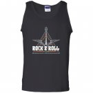 Rock and roll vintage rocknroll music guitar gift Tank Top