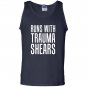 Runs with trauma shears in etc Tank Top