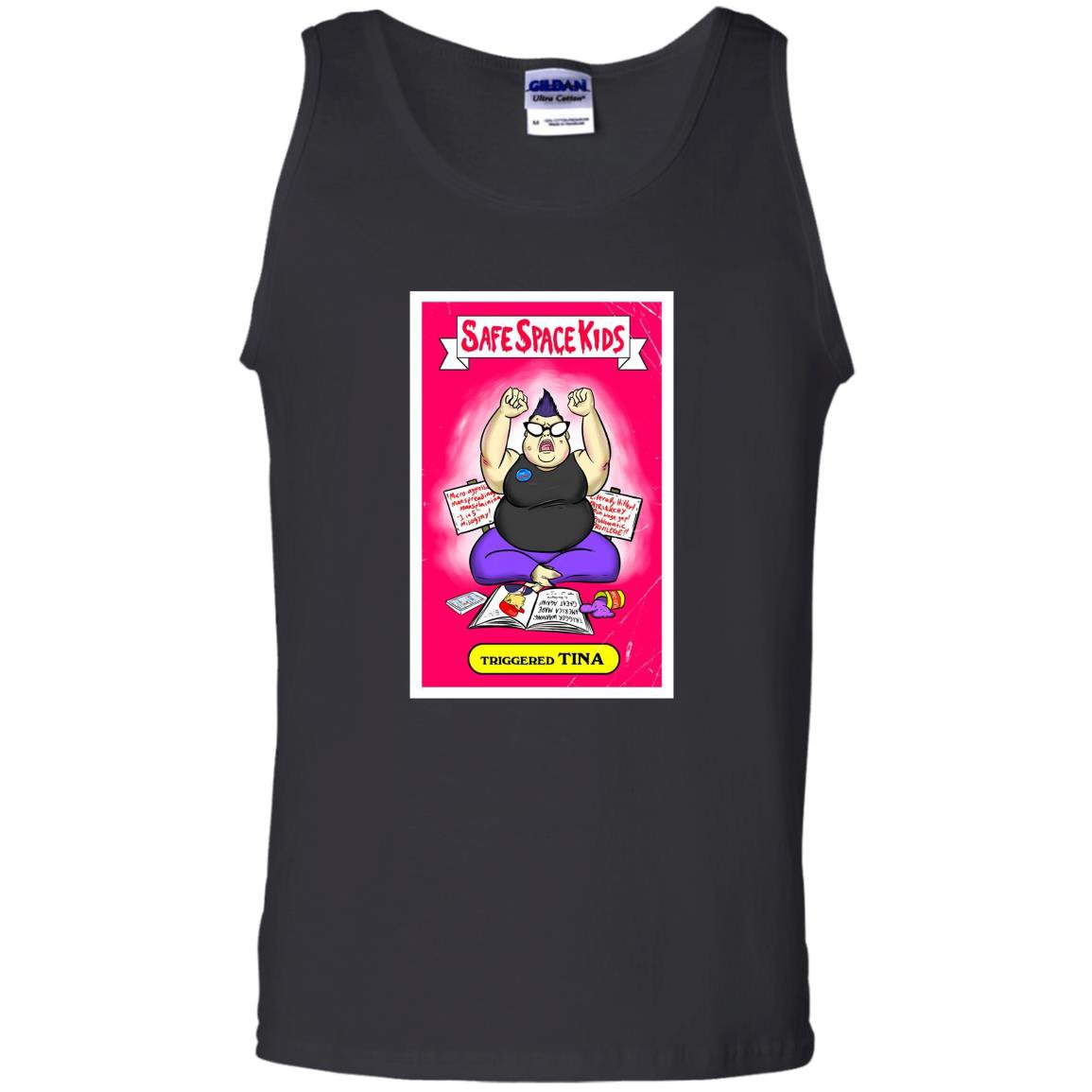 Safe space triggered tina trigglypuff Tank Top
