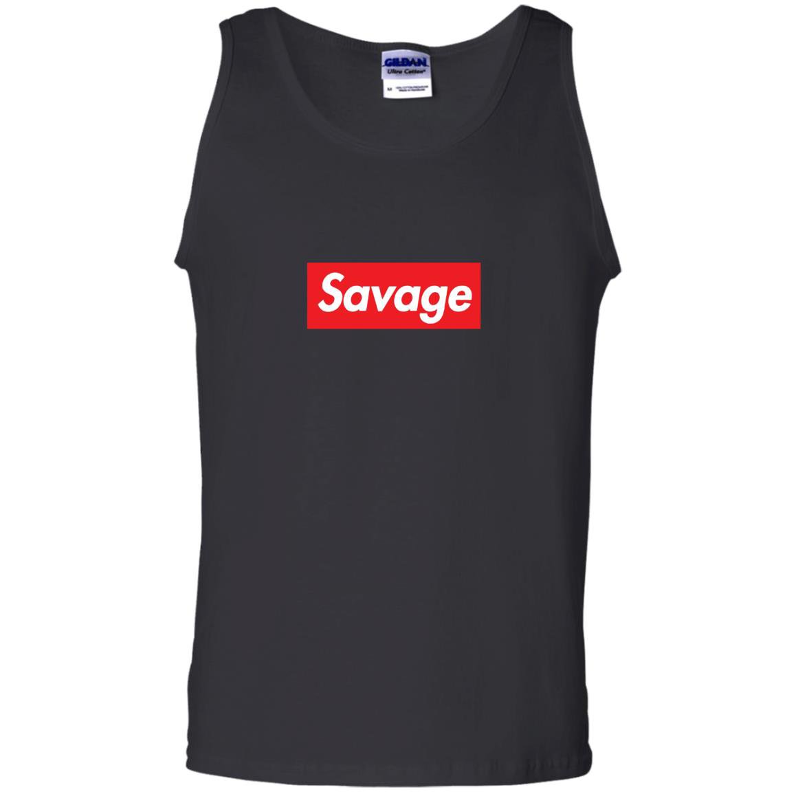 Savage box logo Tank Top