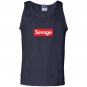 Savage box logo Tank Top