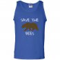 Save the bees brown bear Tank Top