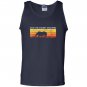 Save the chubby unicorns rhino vintage retro colors Tank Top