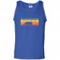 Save the chubby unicorns rhino vintage retro colors Tank Top