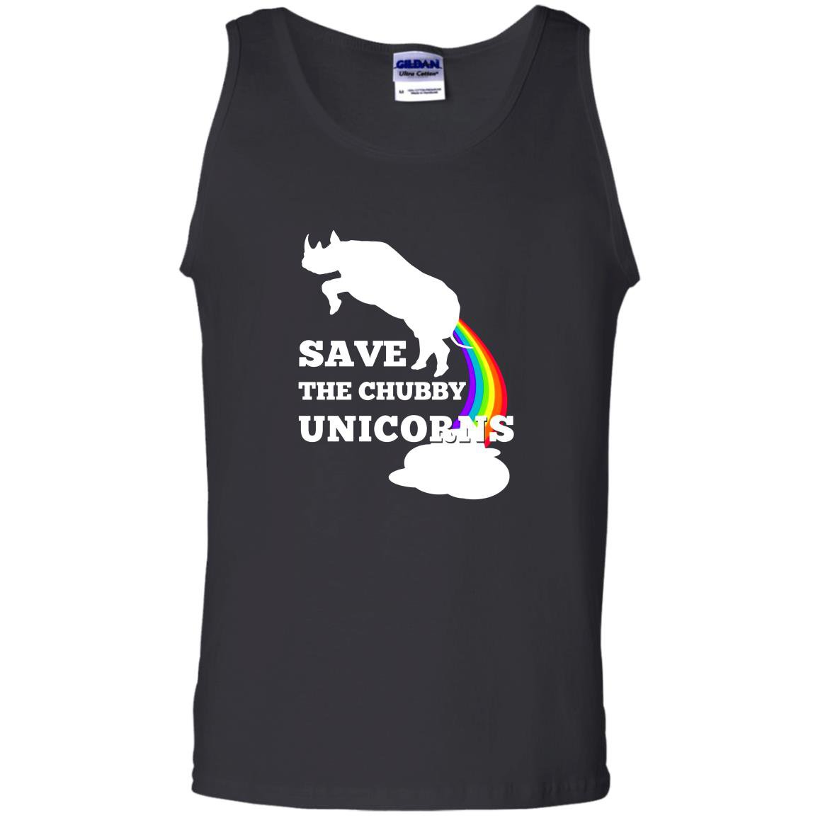 Save the chubby unicorns Tank Top