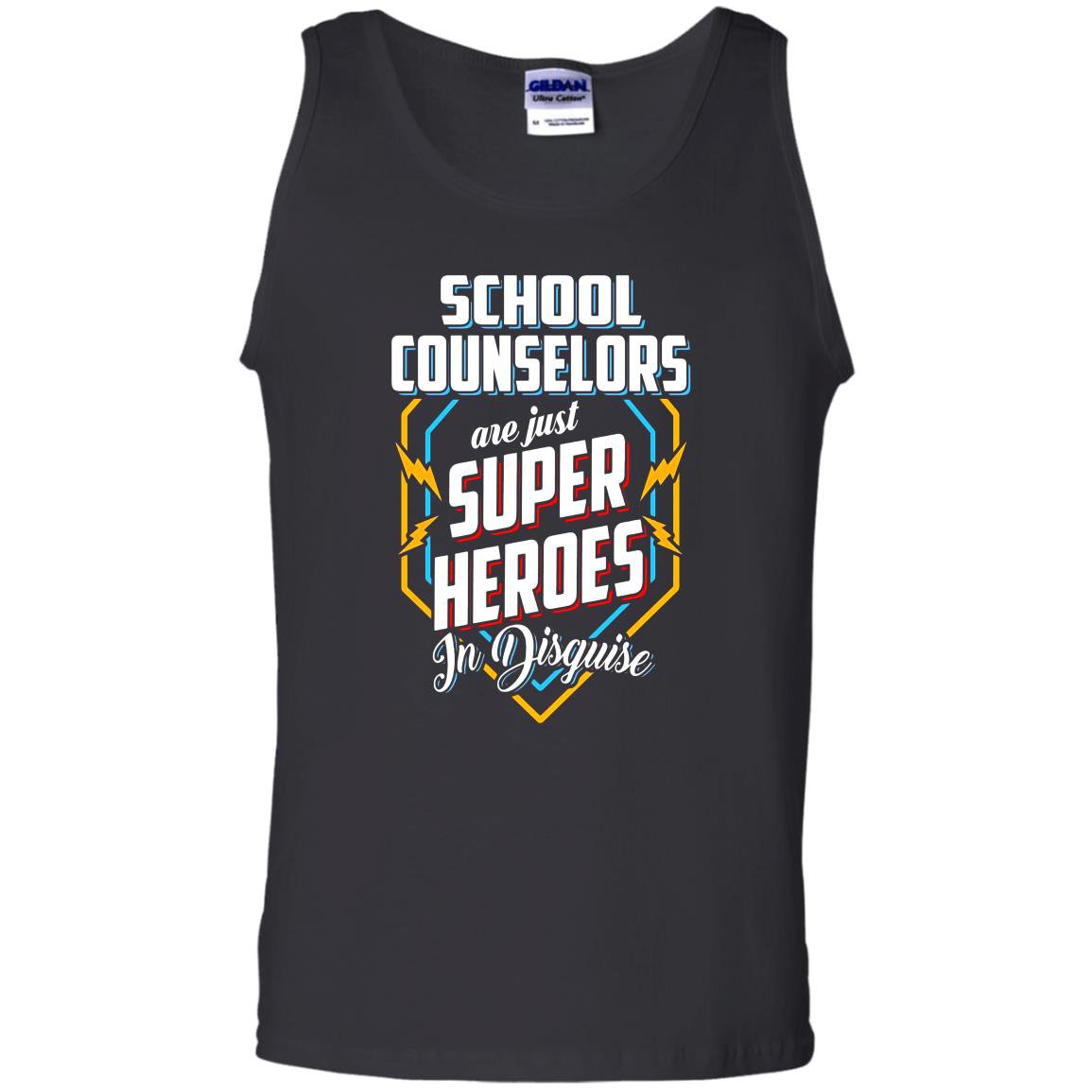 School counselors are super heroes in disguise Tank Top