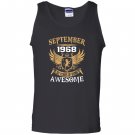 September 1968 50th years of being awesome birthday gift Tank Top