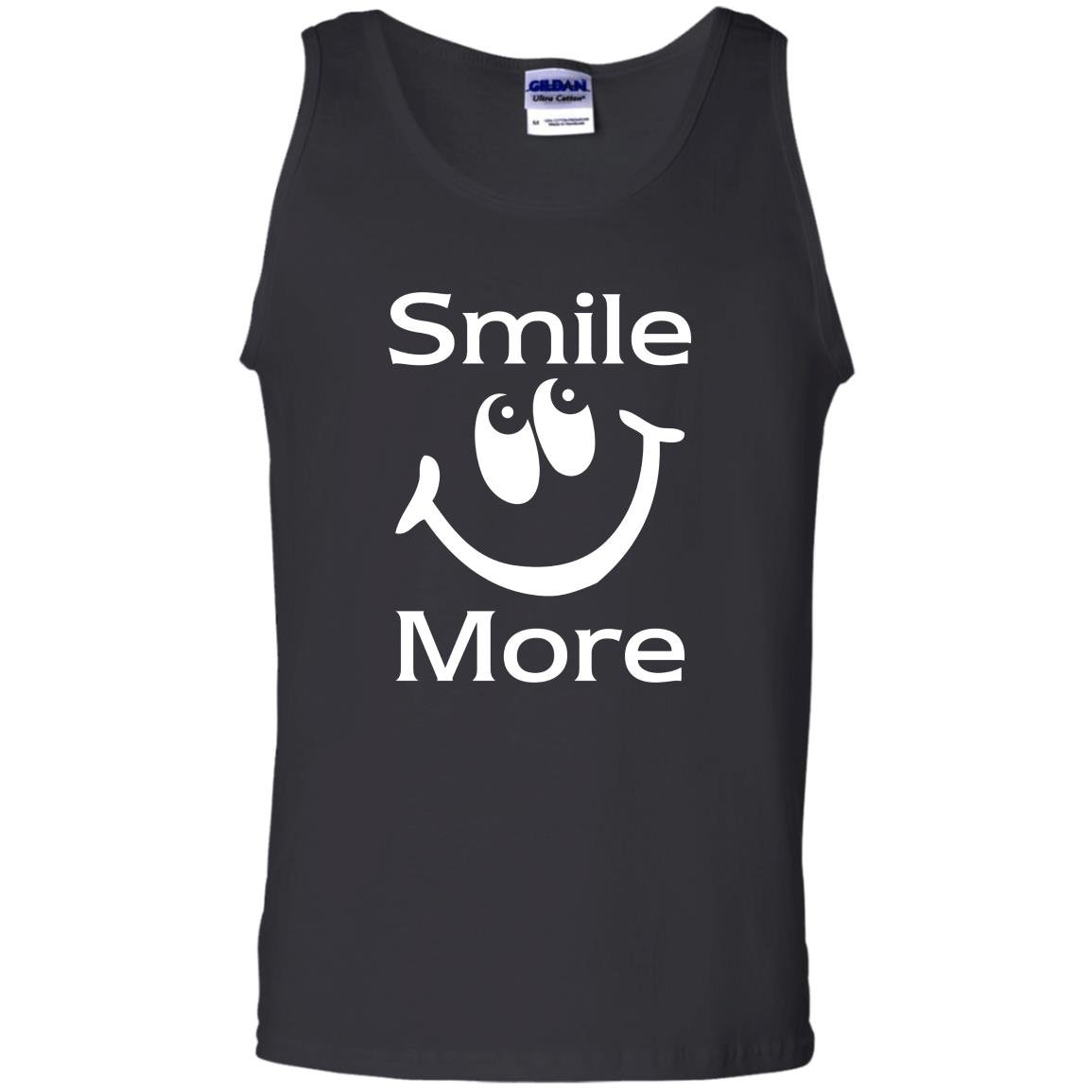 Smile more funny Tank Top
