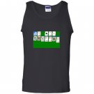 Solitaire retro computer game playing cards Tank Top