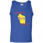 Somebody in wisconsin loves me state Tank Top