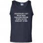 Sometimes i get road rage graphic funny Tank Top