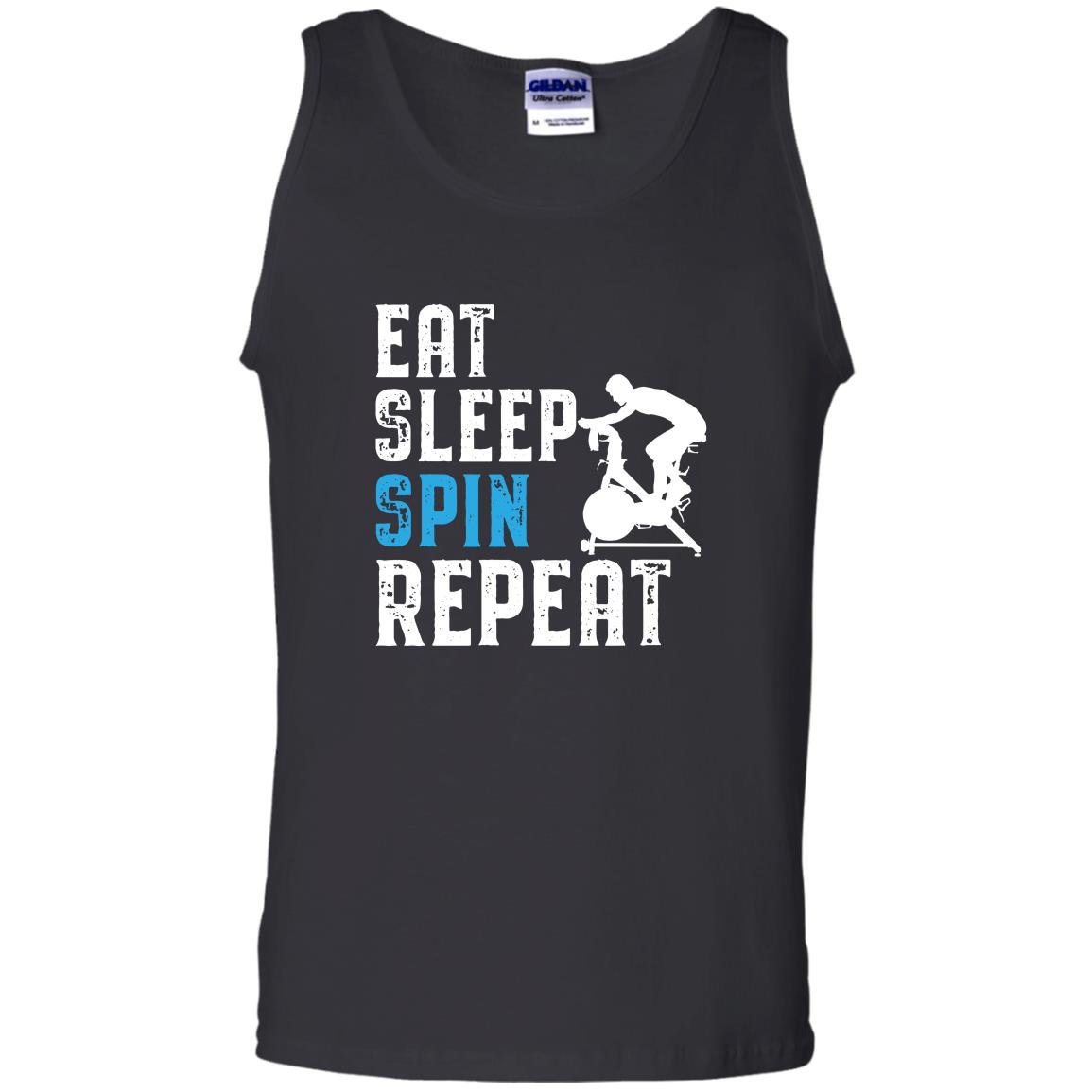 Spinning indoor cycling repeat Tank Top
