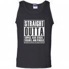 Straight outta copies glue sticks tissues and pencils Tank Top