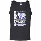 Supporting my brother esophageal cancer awareness Tank Top