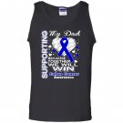 Supporting my dad colon cancer awareness Tank Top