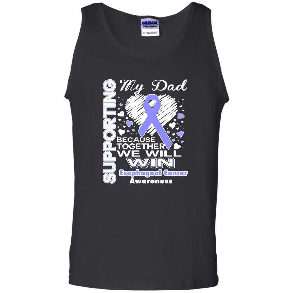 Supporting my dad esophageal cancer awareness Tank Top