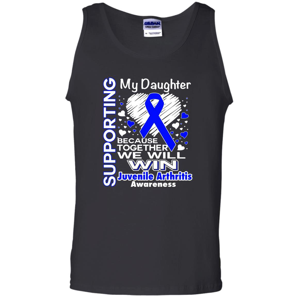 Supporting my daughter juvenile arthritis awareness Tank Top