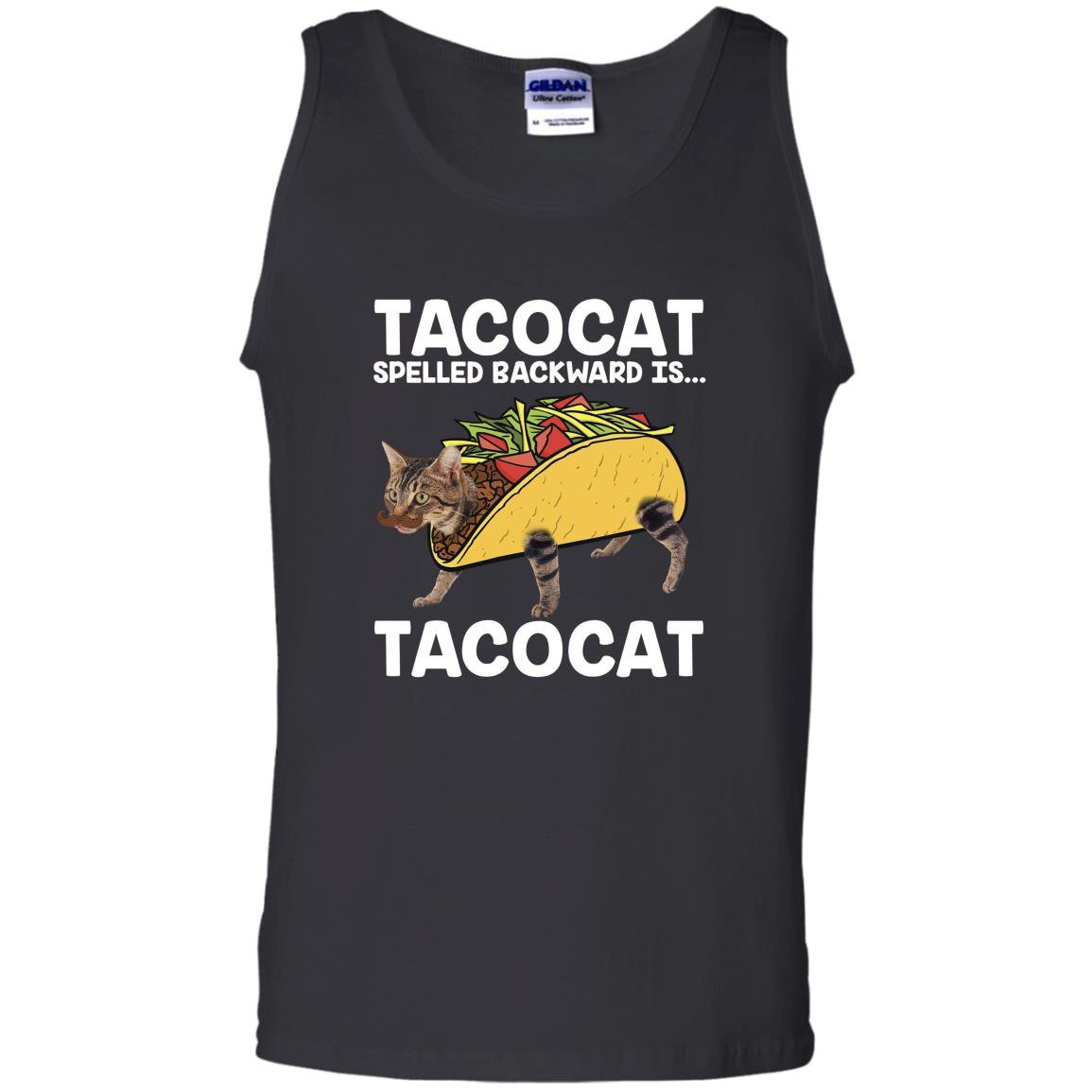 Taco cat tacocat spelled backward is tacocat Tank Top