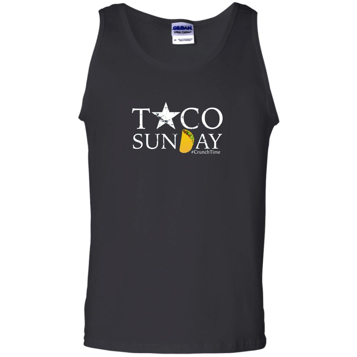 Taco sunday crunch time grunge Tank Top