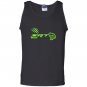 Team dodge srt hell cat scratch green Tank Top
