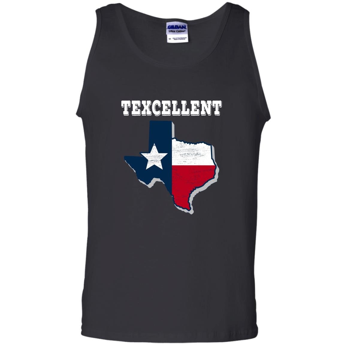 Texcellent texas state flag texan Tank Top