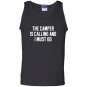 The camper is calling and i must go alaska adventure Tank Top