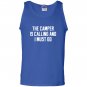 The camper is calling and i must go alaska adventure Tank Top