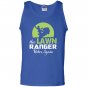 The lawn ranger rides again funny mowing Tank Top
