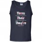 There their theyre english grammar funny teacher Tank Top