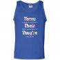 There their theyre english grammar funny teacher Tank Top