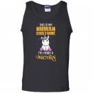 This is my human costume i’m really a unicorn Tank Top