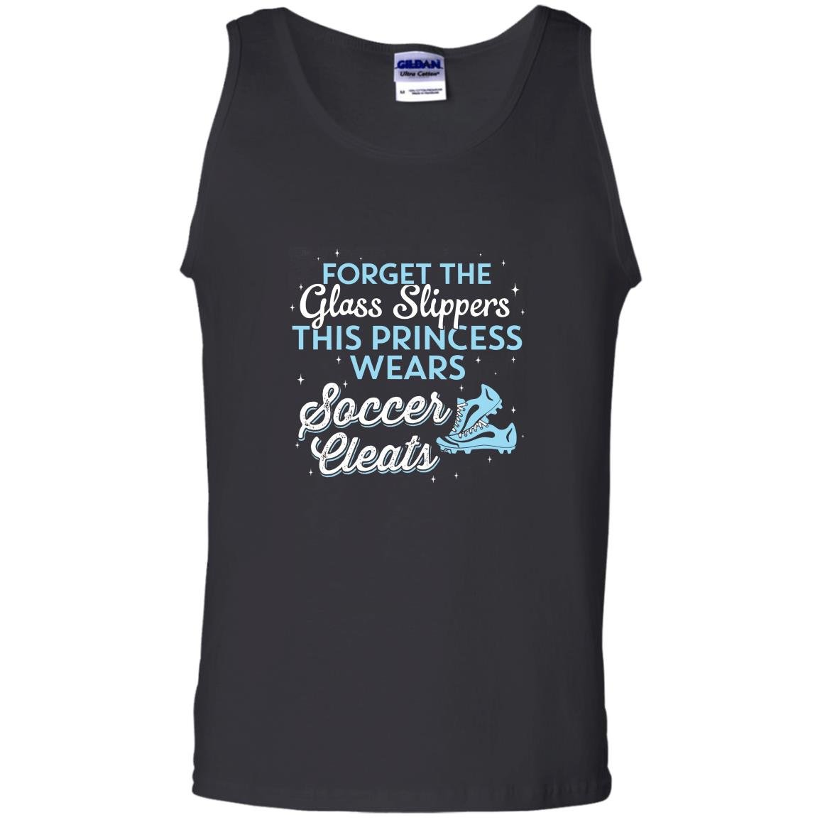 This princess wears soccer cleats cute Tank Top