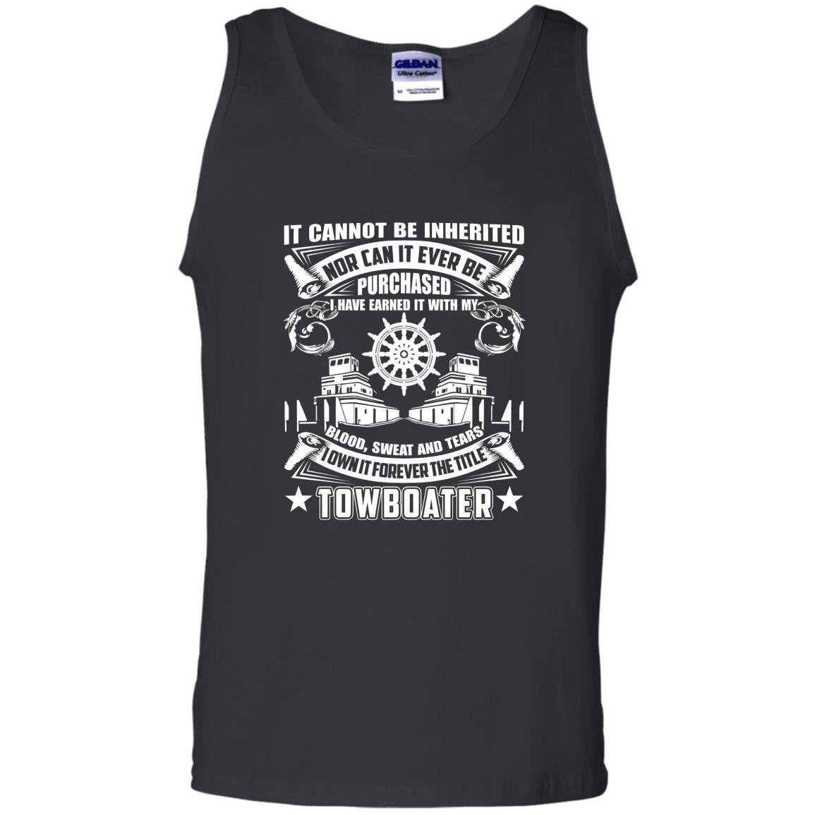 Towboat towboater forever title Tank Top