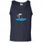Tree fiddy funny loch ness monster nessie 350 Tank Top