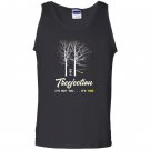 Treejection funny disc golf gift Tank Top