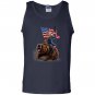 Usa president donald trump ride america war bear Tank Top