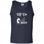 Uff da viking boat and dragon Tank Top