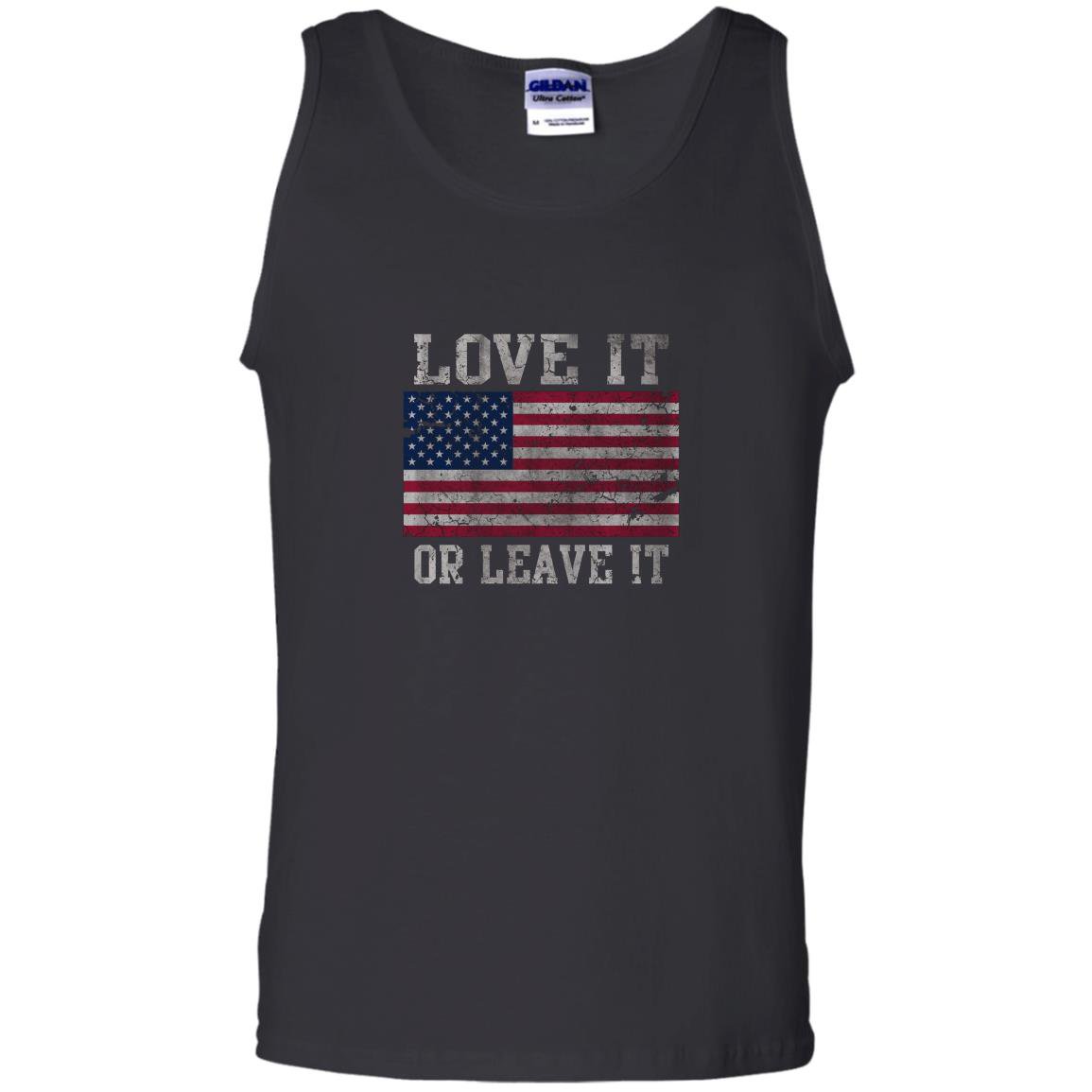 Usa love it or leave it patriotic Tank Top
