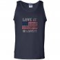 Usa love it or leave it patriotic Tank Top