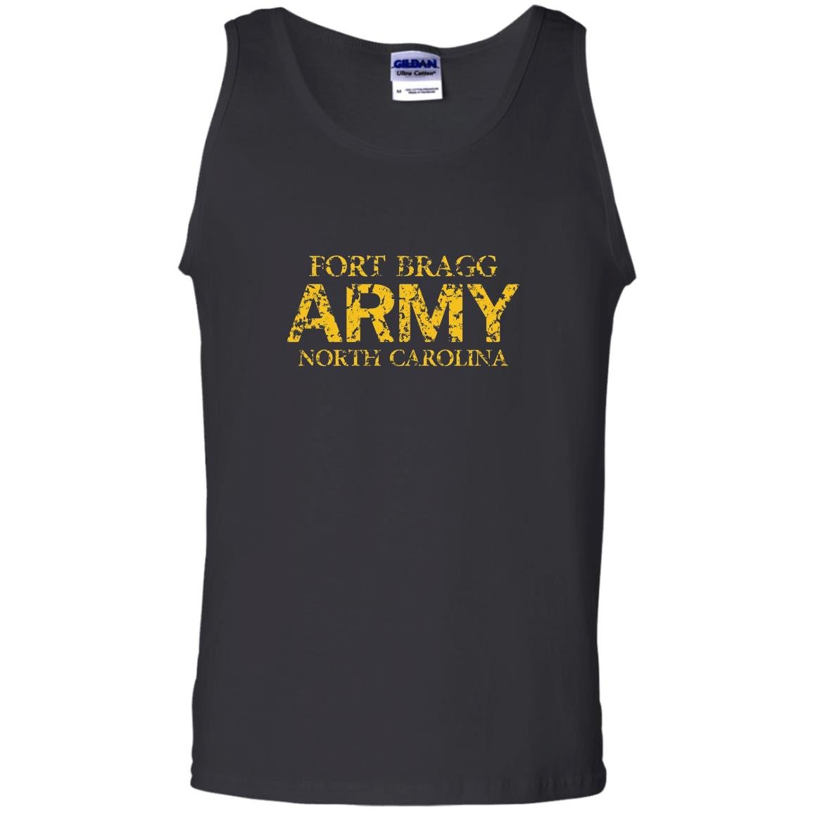 Us army fort bragg north carolina faded grunge Tank Top