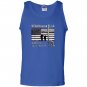Veterans day stand for the flag kneel for the cross Tank Top